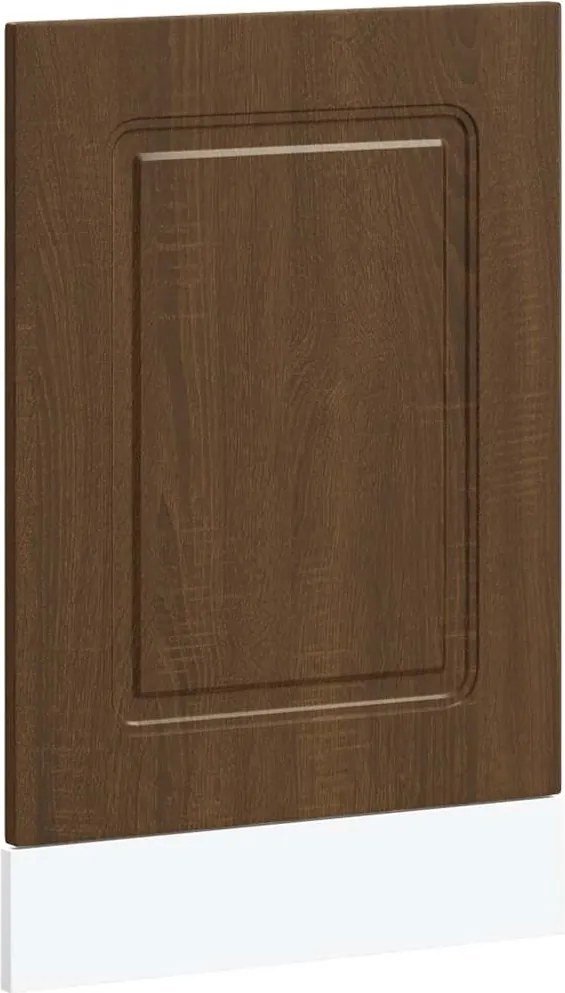 vidaXL mosogatógép panel Kalmar barna tölgy 45x1,5x67 cm