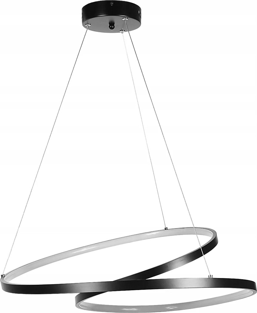 Függő lámpa csillár Led mennyezeti Ring 60W távirányító