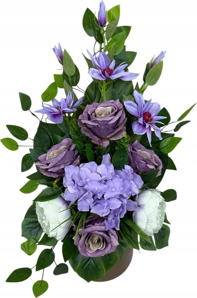 Csokor Nád Kompozíció Sír Temető Művirágok