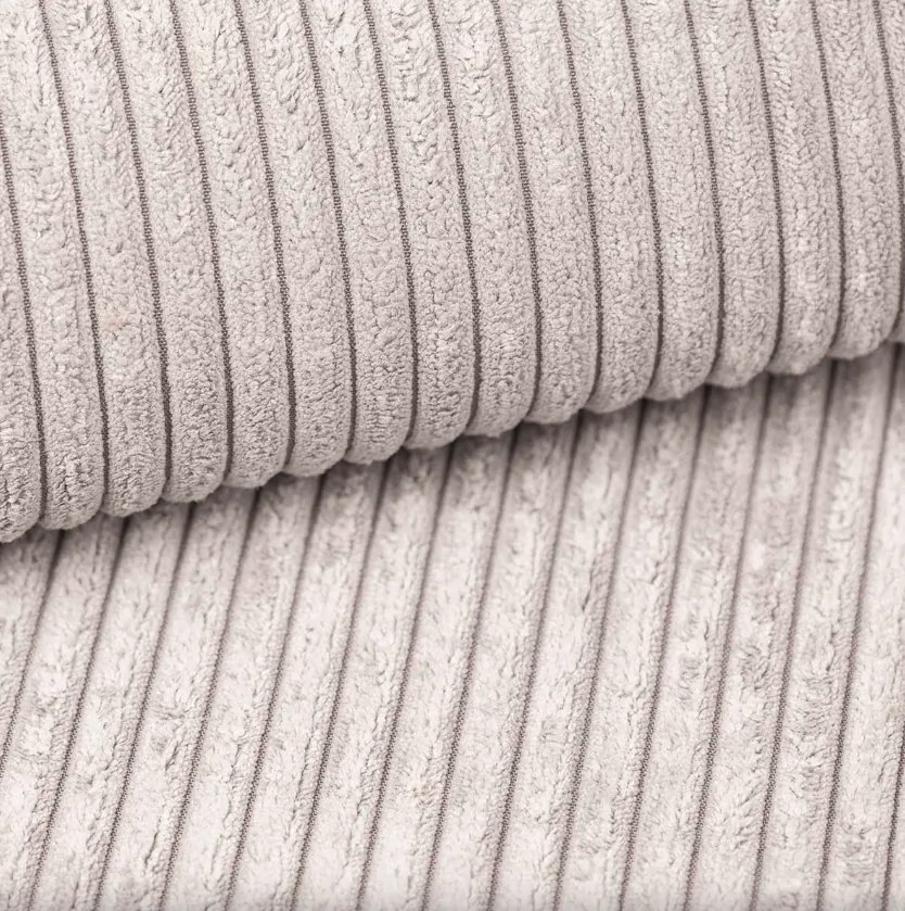 Kinyitható U alakú ülőgarnitúra TAVERO 321x140 cm, világos bézs