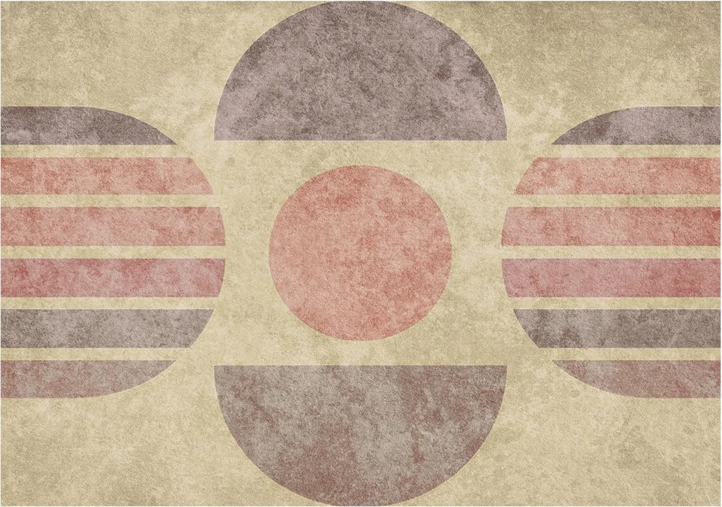 Fotótapéta Flizelin Dekoratív Hálószoba Geometrikus formák 208x146