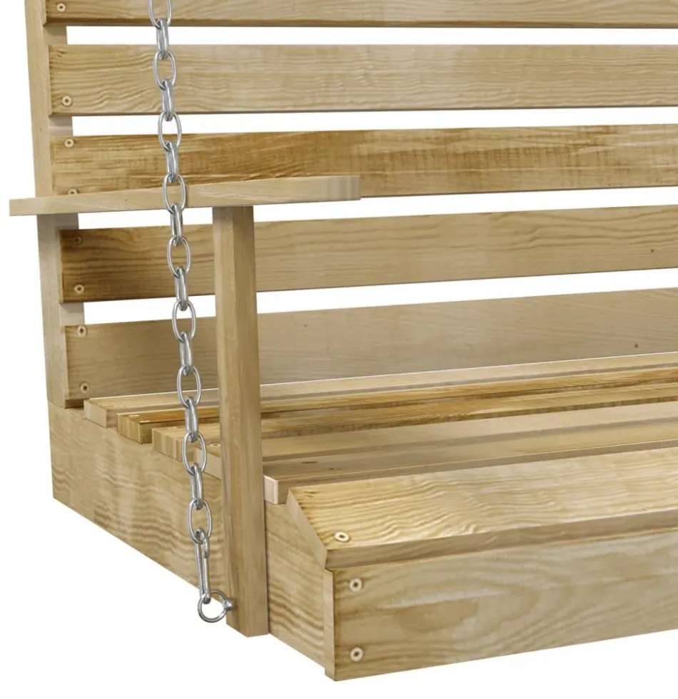 impregnált fenyőfa hintapad 110 cm