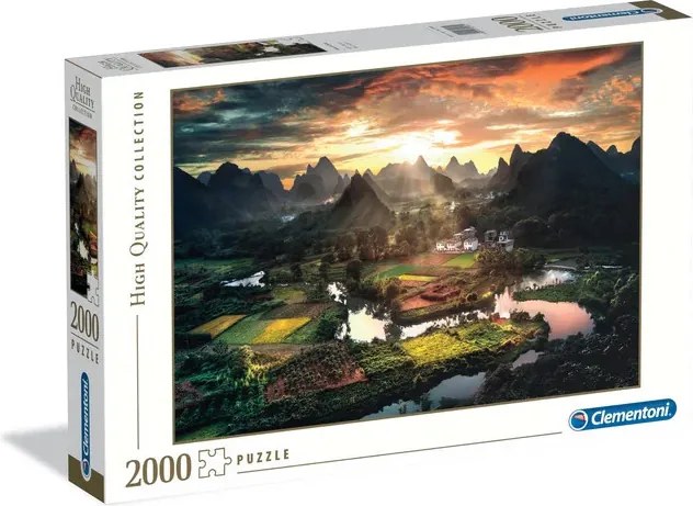 Kína View 2000 db-os puzzle Clementoni