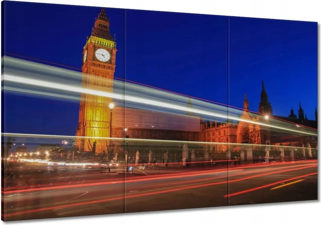 Képek 120x80 A Big Ben mellett lebegett