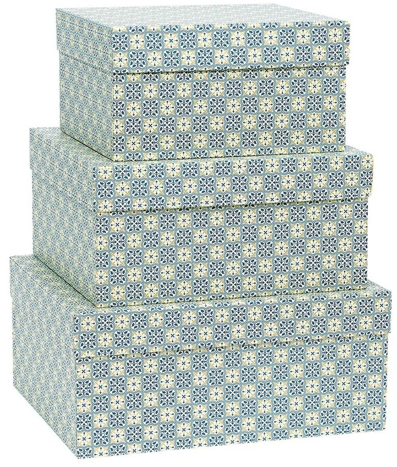 Ajándékdoboz készlet 3 db-os Quadrilobe – Kartos