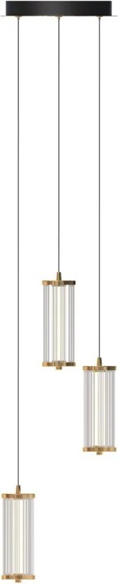 Zuma Line CALLY MD3147-3A-3GT Függőlámpa 1x24W/LED 2700K-6000K 2800lm IP20