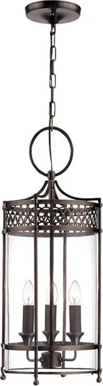 Elstead Lighting GUILDHALL GH-P-DB Függőlámpa 3x60W/E14