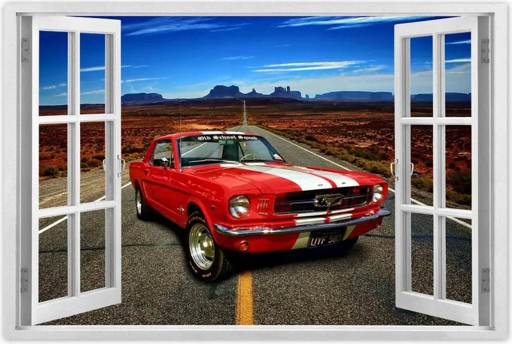 Poszterek 90x60 Ford Mustang Autópálya