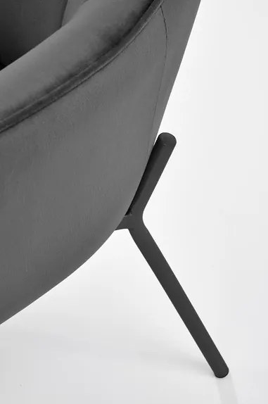 CASTEL fotel világos szürke