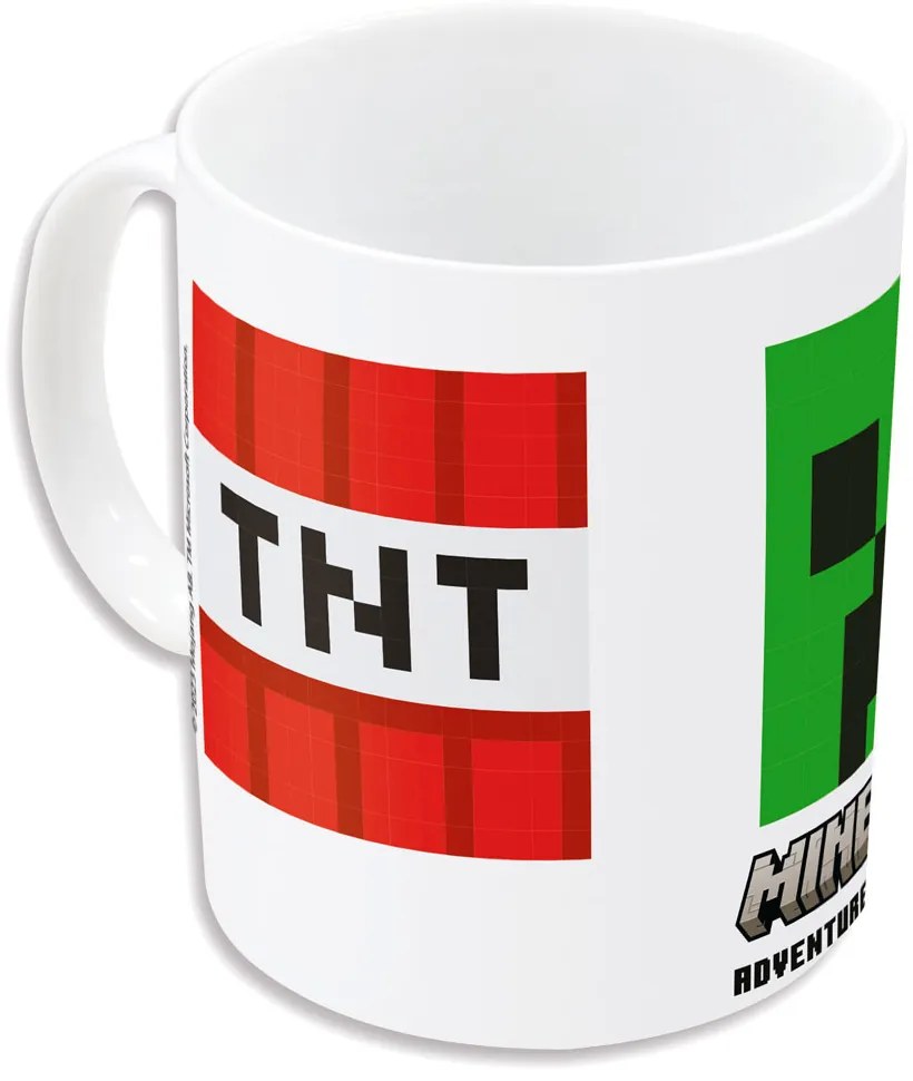 Minecraft Adaptation porcelán bögre 325 ml (11 oz) Díszdobozban