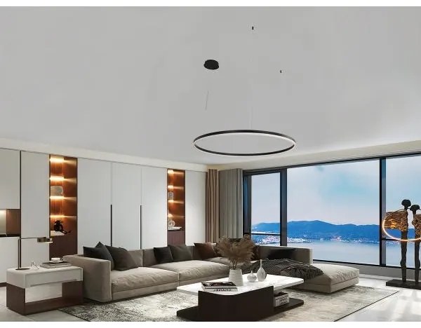 LED dimmelhető csillár zsinóron LED/72W/230V 3000-6500K + távirányítás