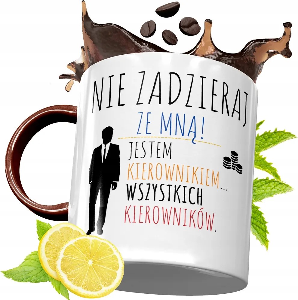 Bordó Bögre Vezetőnek Születésnapra Ajándék fényképes nyomattal