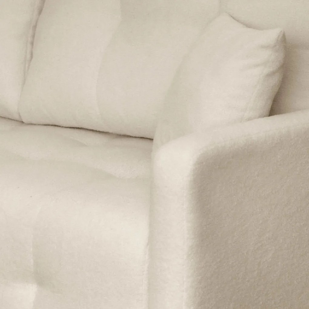 SEUL kanapé bézs bouclé