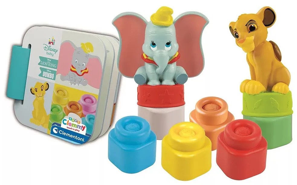 Disney Classics Clemmy építőkocka szett könyvvel Clementoni