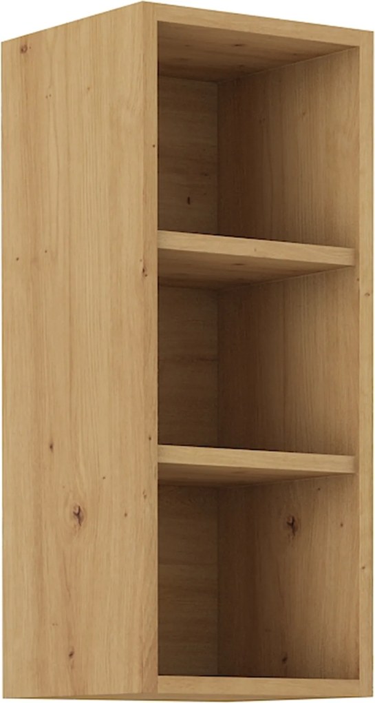 Felső polcos szekrény, artisan tölgy, LULA 30 G-72 OTW