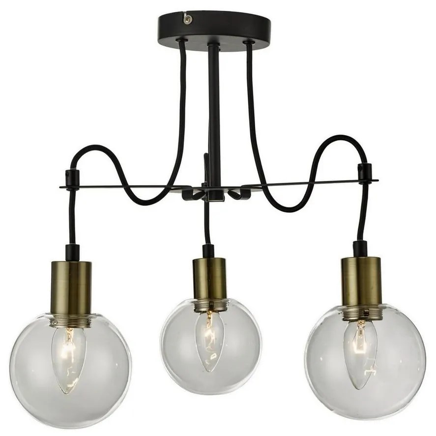 Top Light Novel 3K - Csillár rúdon 3xE14/40W/230V