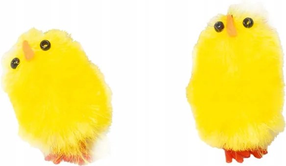 Húsvéti csirke asztal- és kosárdísz szett 6 db-os