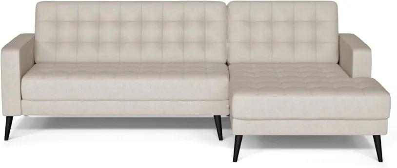 Boston krémszínű kanapé, jobb oldali kivitel - Prêt à Meubler Classics