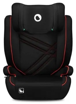 Lionelo - Autósülés HUGO i-Méret 100-150 cm fekete/piros