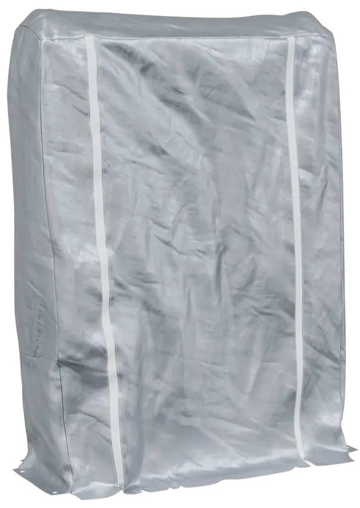 Tűzifa állvány esővédővel 100x25x150 cm Horganyzott acél