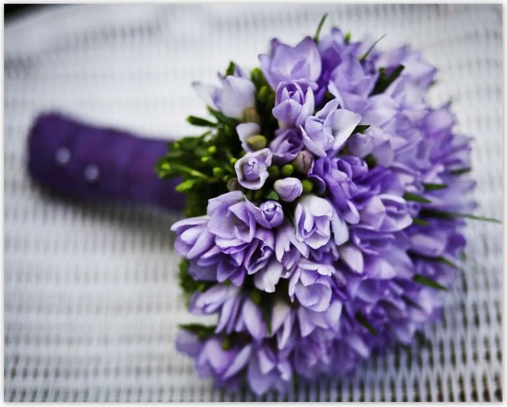 Poszterek 50x40 Lila csokor