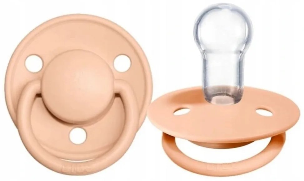 BIBS DE LUX - Szilikon cumi, - 36 m, barack