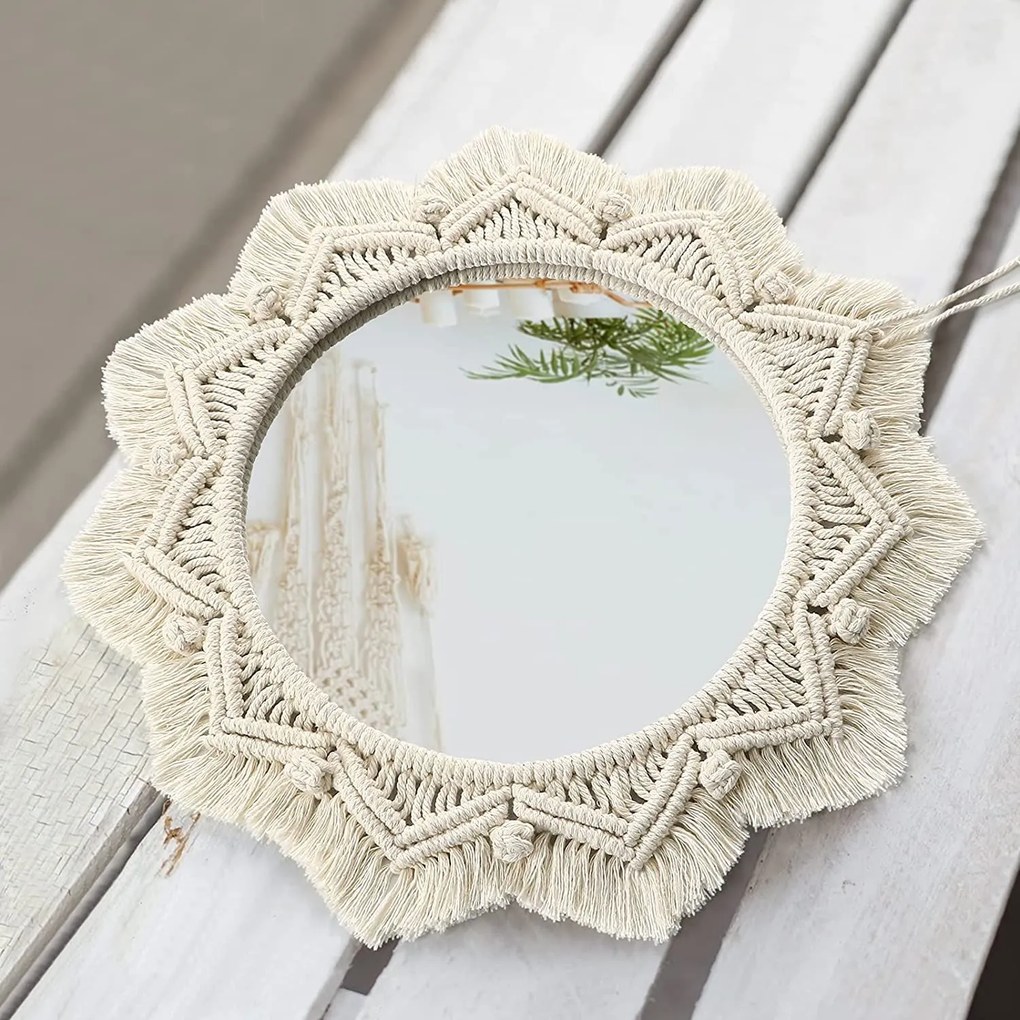 Boho fali tükör 50CM 322047
