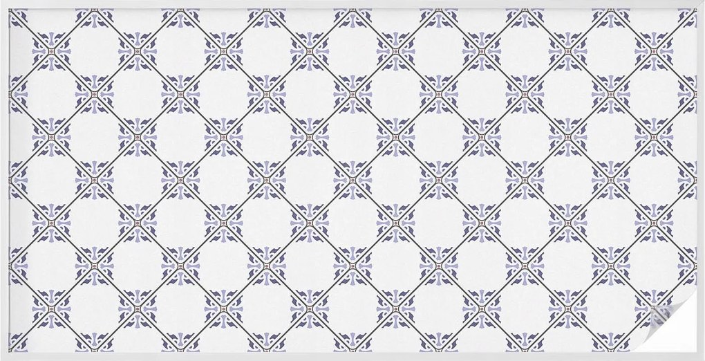 Szélvédőfólia Adatvédelem Geometrikus csempe 200x100 cm