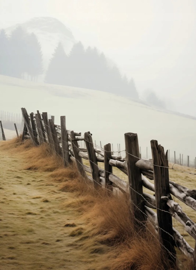 Poszter 40x55cm Ködbe burkolózva