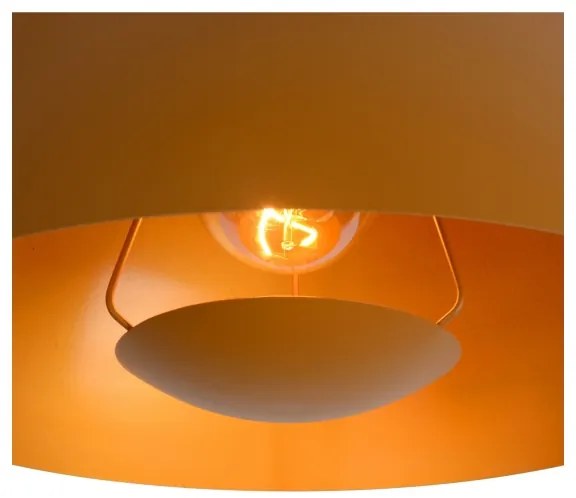 Lucide 45496/01/44 - Csillár zsinóron SIEMON 1xE27/40W/230V narancssárga