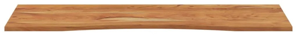 tömör akácfa téglalap alakú asztallap 140 x 50 x 2,5 cm