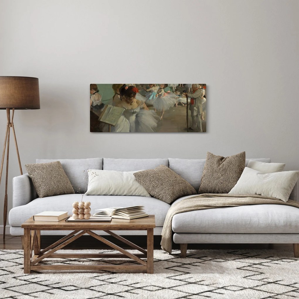 Kép - Edgar Degas, The Dance Class, reprodukciók (120x50 cm)