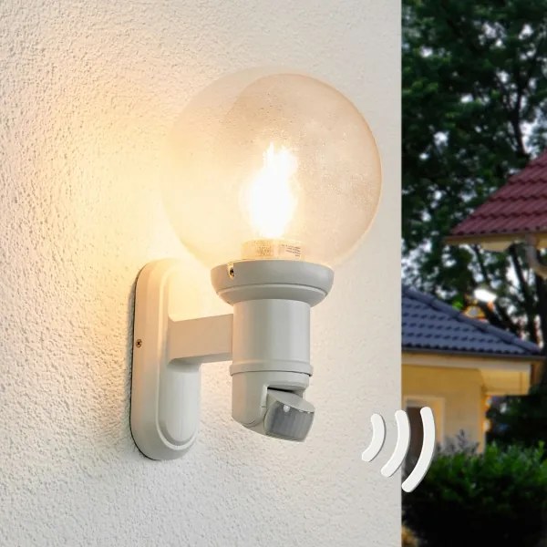 STEINEL 634315 - L 560 S Kültéri fali lámpa érzékelővel fehér IP44