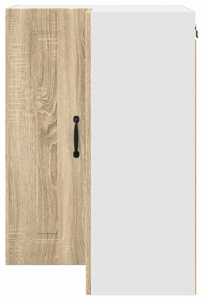 Fali konyhaszekrény Sonoma tölgy 57 x 57 x 80 cm Faanyag