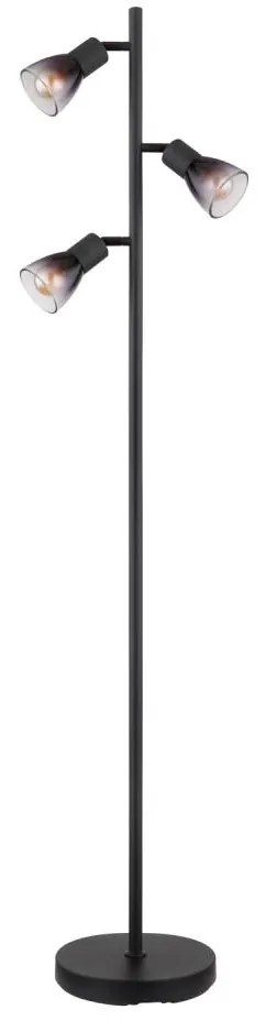 Globo 54312-3S - Állólámpa SATELLA 3xE14/25W/230V fekete