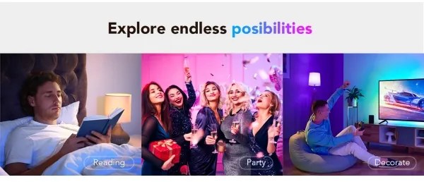 Govee - LED RGBWW Dimmelhető izzó Smart E27/12W/230V 2700-6500K Wi-Fi