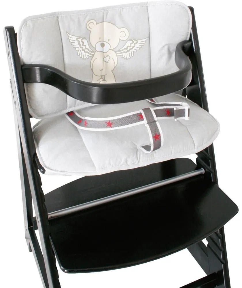 Szürke etetőszék huzat Heartbreakerbär – Roba