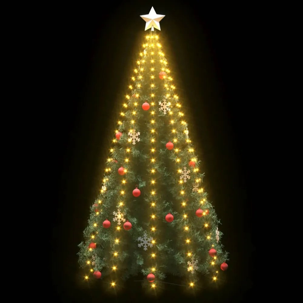 250 LED-es karácsonyi fényháló 250 cm