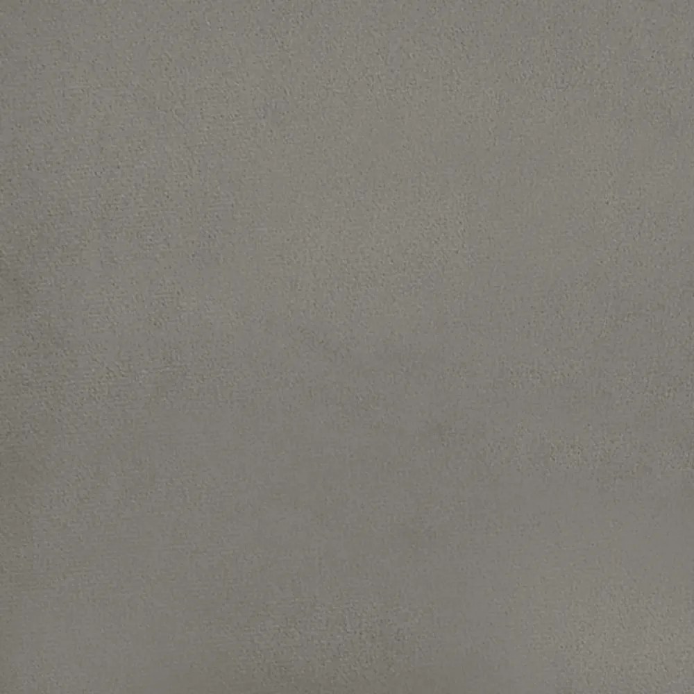 2 db világosszürke bársony fejtámla 100x5x78/88 cm