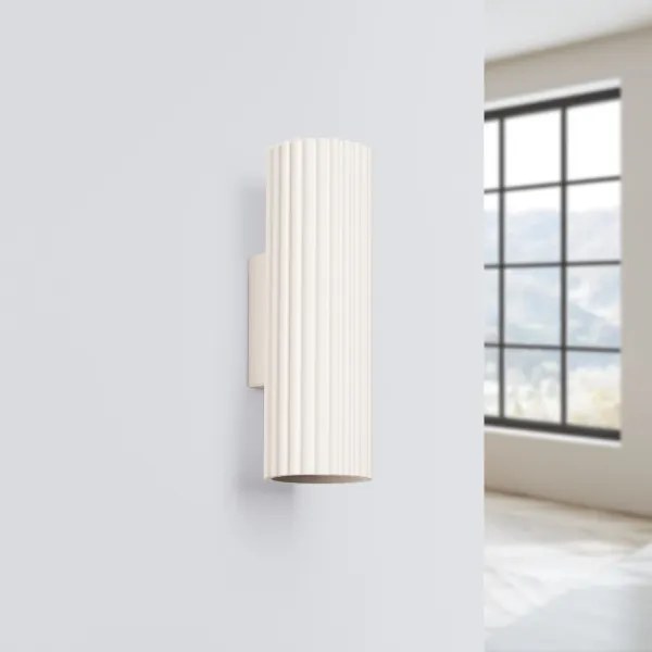 Brilagi - LED fali lámpa CRESTO 2xGU10/10W/230V 20 cm krémszínű