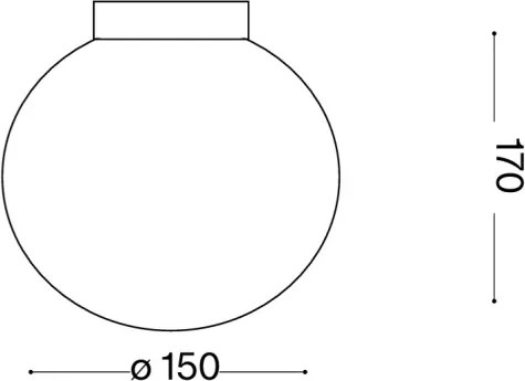 Ideal Lux - LED fali lámpa MAPA 1xG9/3W/230V átm. 15 cm fehér