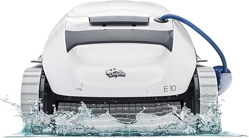 Medencetisztító robot, Dolphin E10, fekete, vezetékes, automata, padló tisztítás