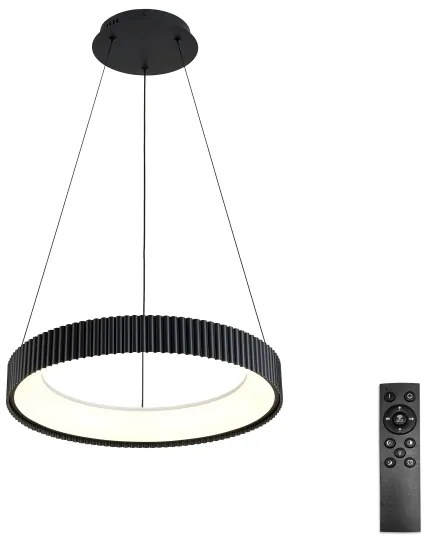 Brilagi - Dimmelhető LED csillár kábellel FALCON MODERN LED/30W/230V 40 cm fekete + távirányító