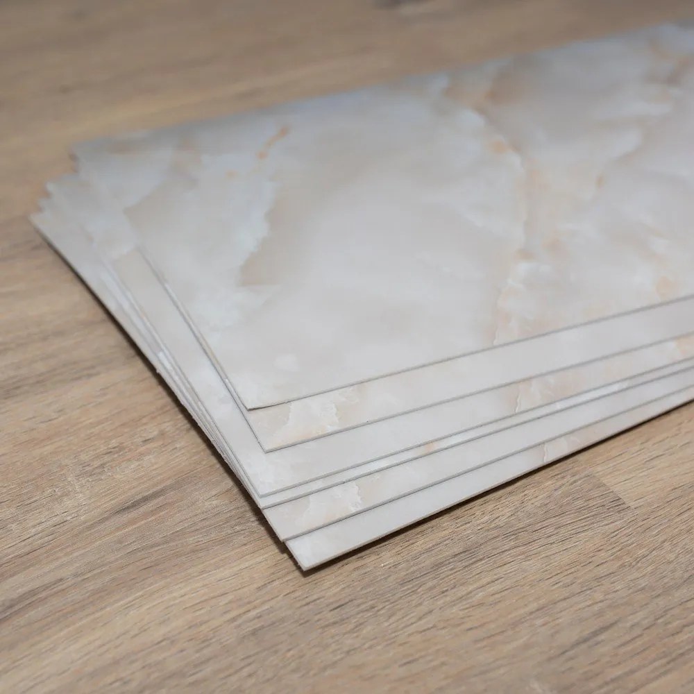 Fali öntapadós panel szett 6 db-os 60x30 cm Breccia Oniciata – SP TREND