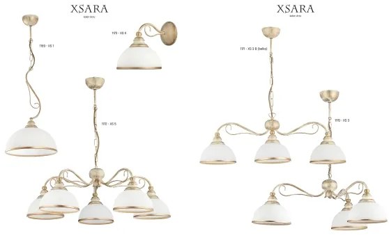 Jupiter 1170 - Függeszték XSARA 3xE27/60W/230V