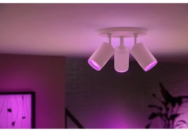 Philips - LED RGBW Dimmelhető spotlámpa Hue FUGATO 3xGU10/4,2W/230V fehér
