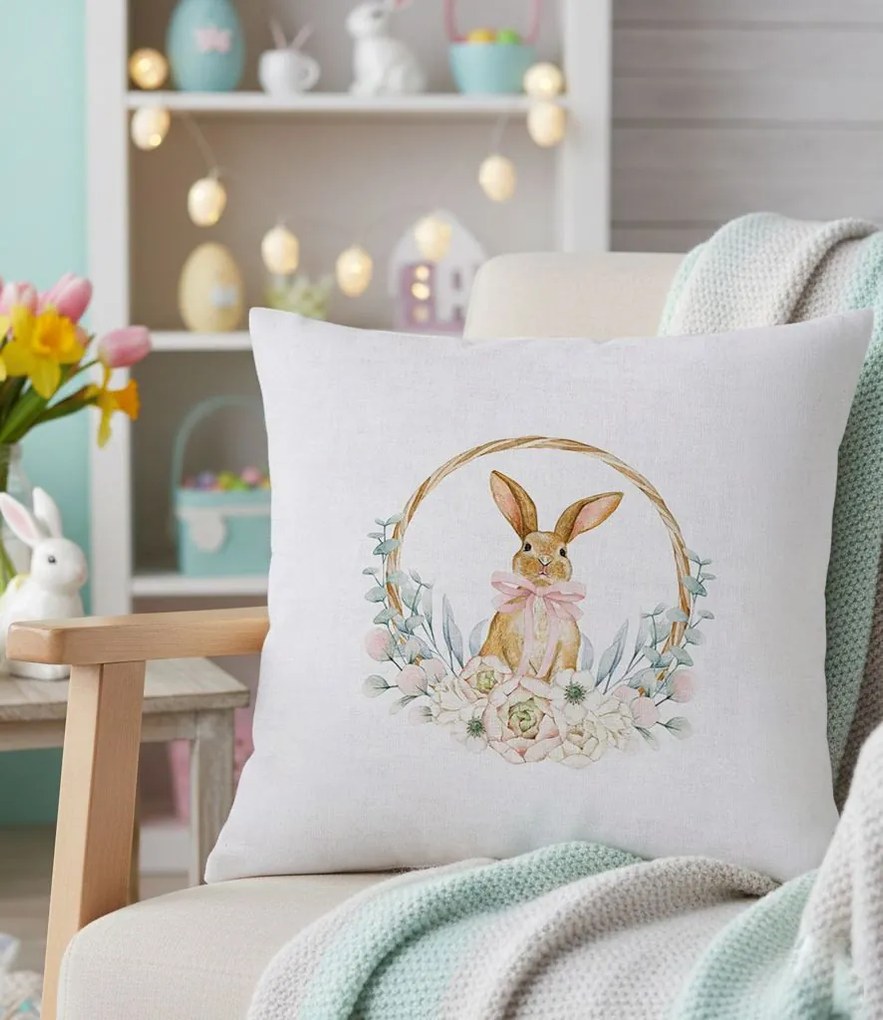 Pillow 0021 húsvéti díszpárnahuzat 43 × 43 cm