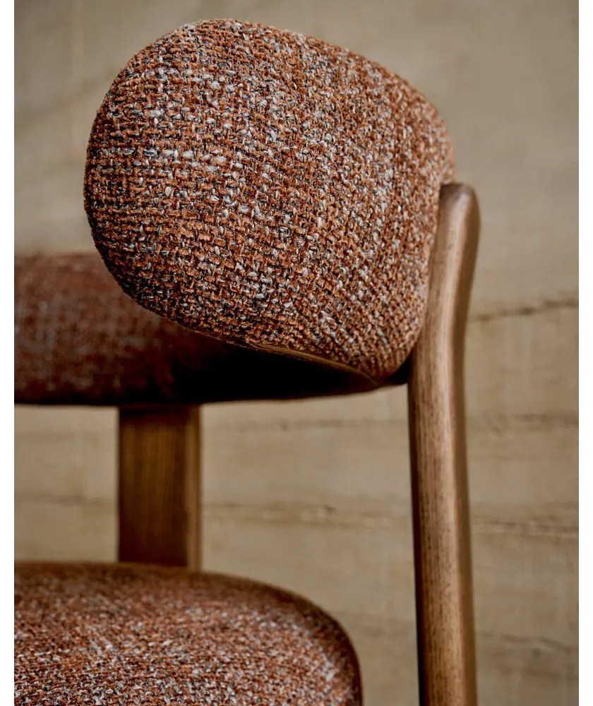 Barna kőrisfa étkezőszék Granite – Kave Home