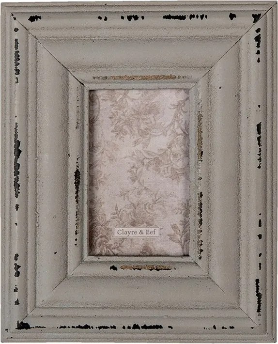 Szürke fa képkeret 5x7 cm