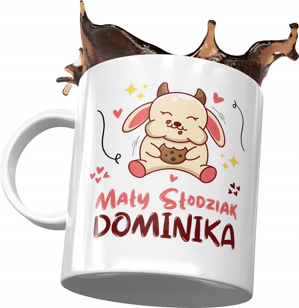 Dominikának Születésnapi Bögre Névnapi Ajándék Nyomtatott Fotóval